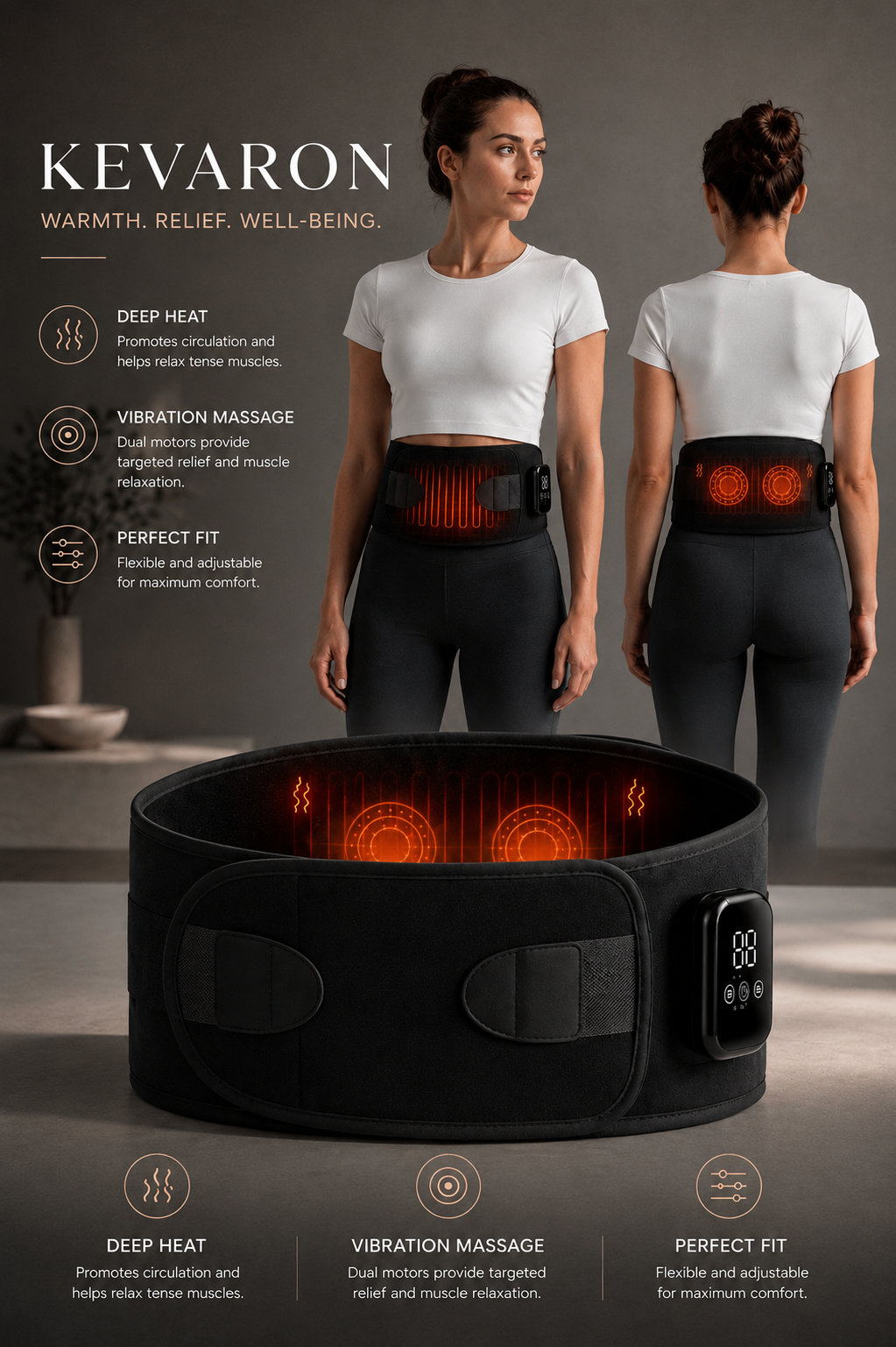Electric Heating  Massager