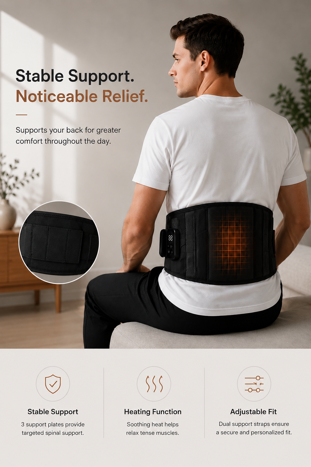 Electric Heating  Massager
