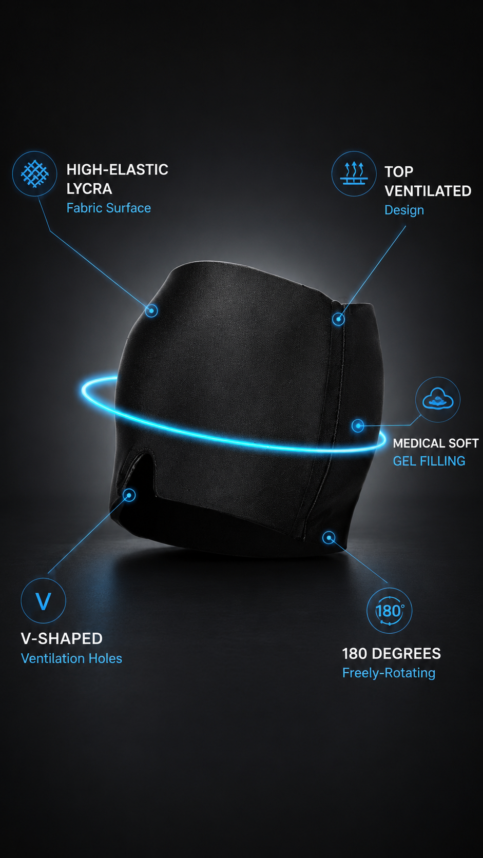 Hot & Cold Migraine Relief Cap
