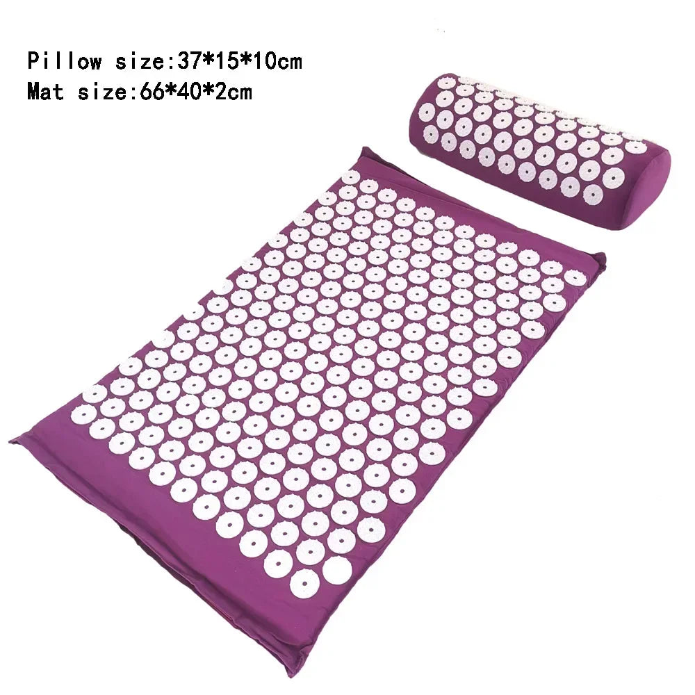 Acupressure Massage Mat with Pillow