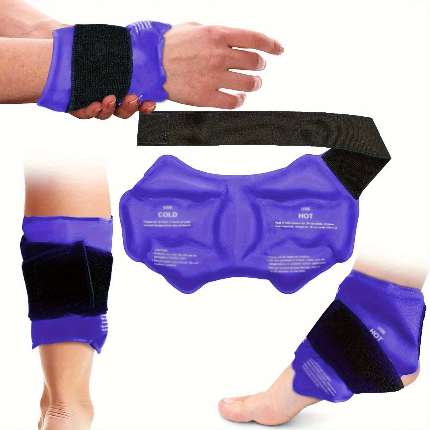 Hot & Cold Ankle Compression Ice Pack