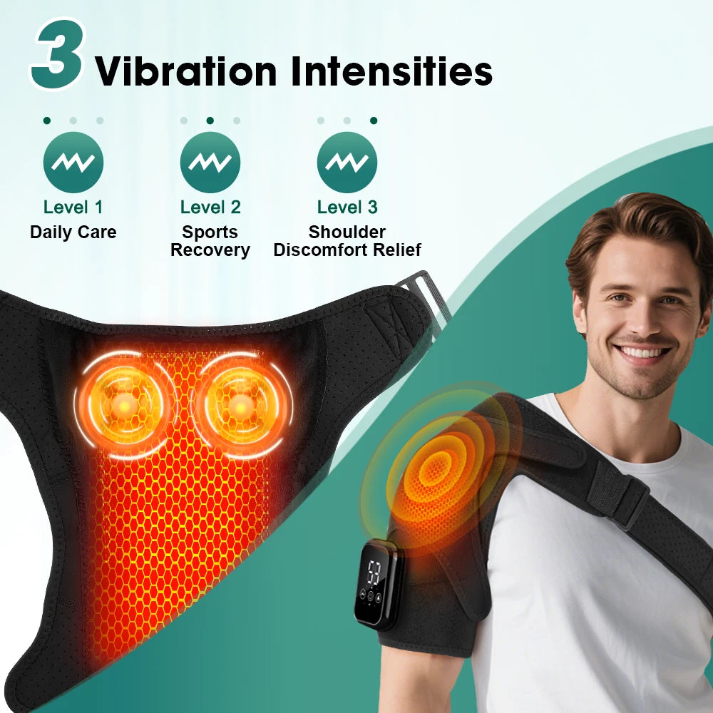 Electric Heating Shoulder Pad Massager