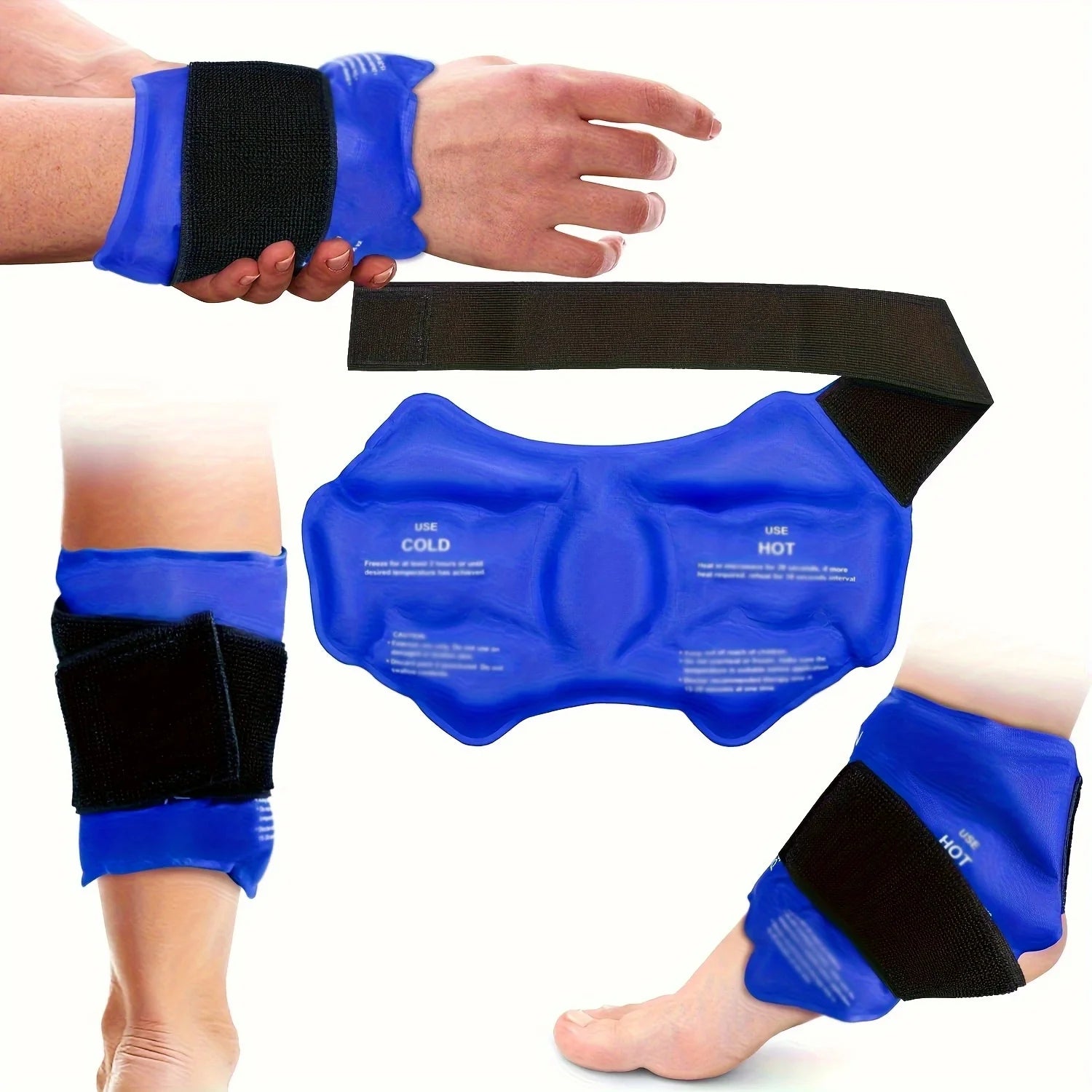 Hot & Cold Ankle Compression Ice Pack